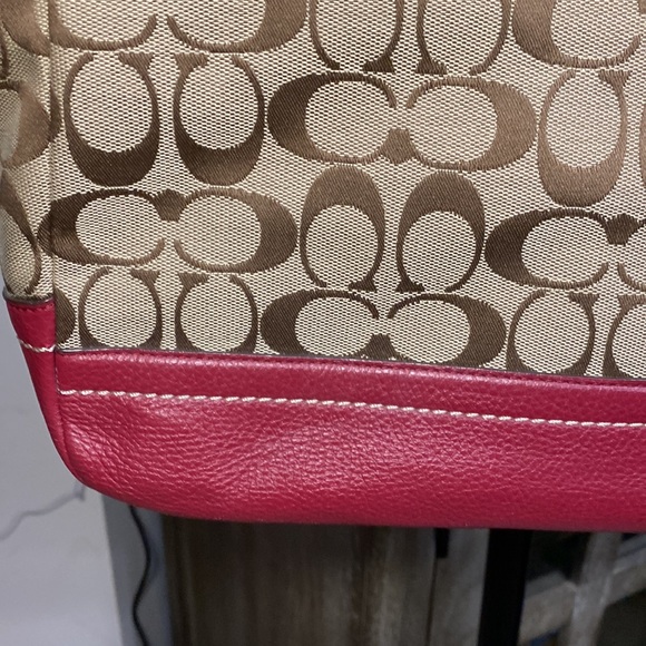 Genuine Coach Park Signature Carrie Tote F23297 - Picture 12 of 16